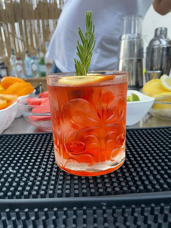 Negroni Usticese - Cocktail Ailanto Park Ustica